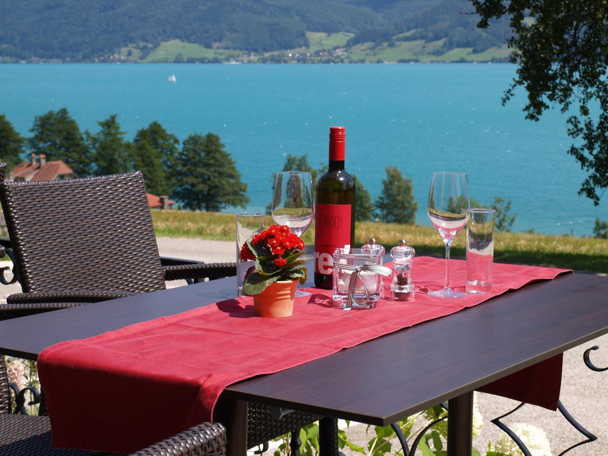 Hotel Schoenberger Nussdorf am Attersee Eksteriør billede